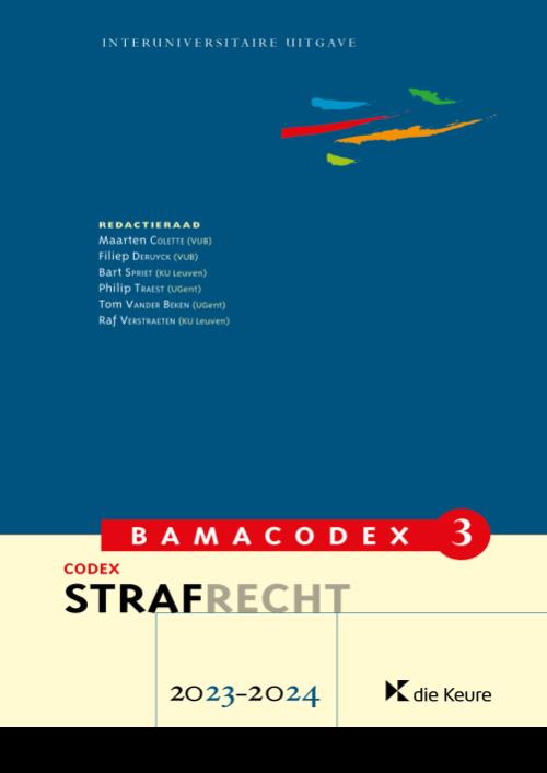 BAMACODEX 3 - Strafrecht 2023-2024