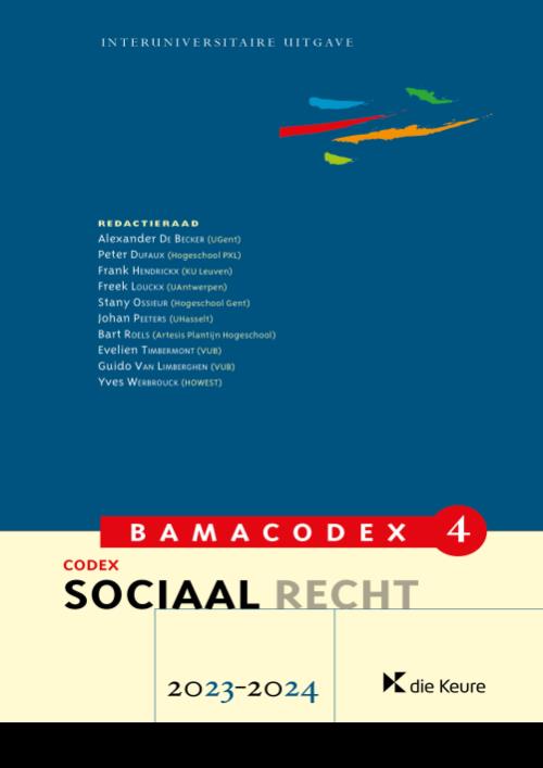 BAMACODEX 4 - Sociaal recht 2023-2024
