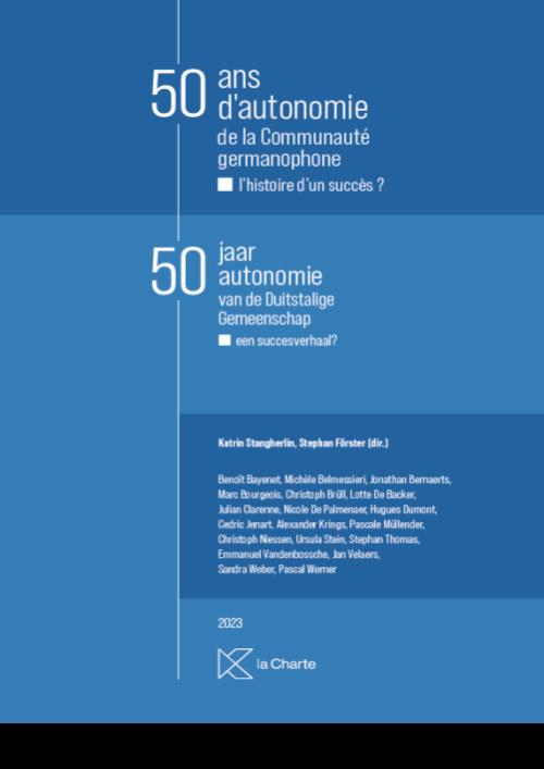50 ans d39;autonomie de la Communaut germanophone