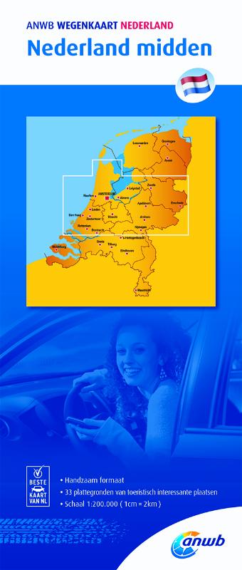 Nederland midden 1:200000