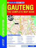 Gauteng Complete Map Book  1 : 20 000