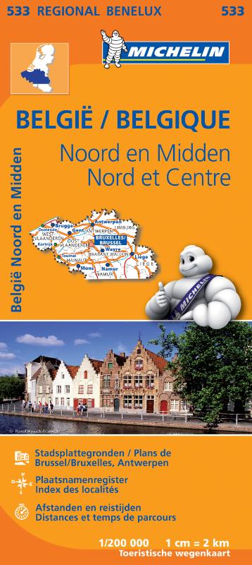 533 Belgi Noord en Midden - Belgique Nord et Centre