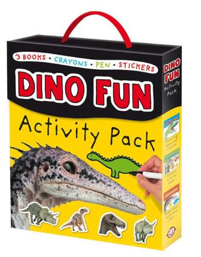 Dino Fun Activity Pack [With Stickers and Crayons and Wipe Clean Pen and Wipe Clean, Coloring, & Sti