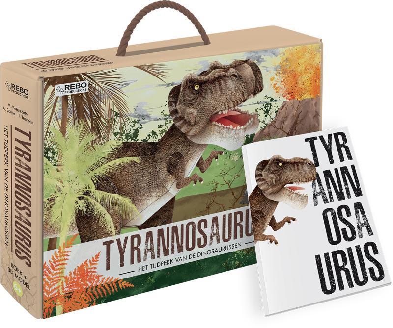 Tyrannosaurus - Boek en 3D model