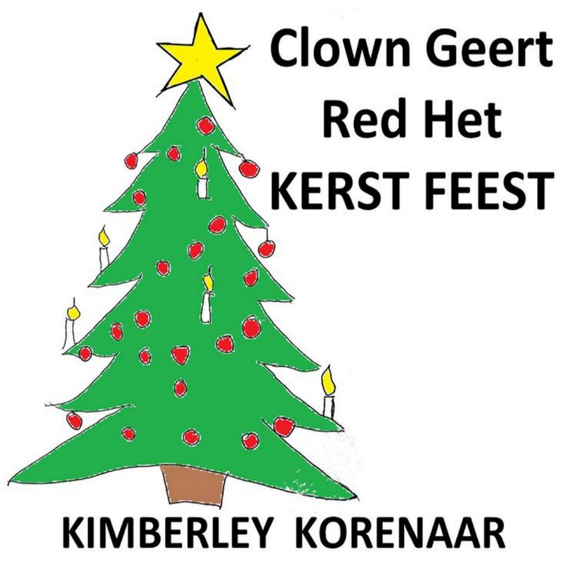 Clown Geert Red Het Kerst Feest