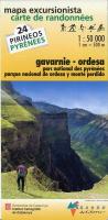 Pyrénées carte 24 Gavarnie - Ordesa (Parc National des Pyrénées - Parque Nacional de Ordesa y Mo