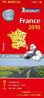 Michelin Frankreich 2016 1 : 1.000.000 (plastifiziert)