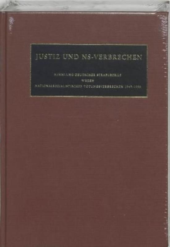 Sammlung deutscher Strafurteile wegen nationalsozialistischer Ttungsverbrechen 1945-2012