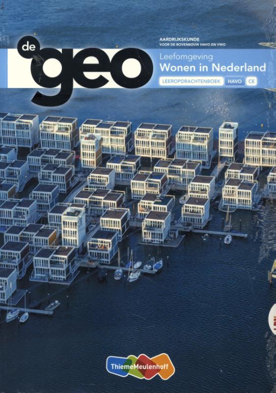 De Geo LRN-line online + boek 5 havo Wonen in Nederland