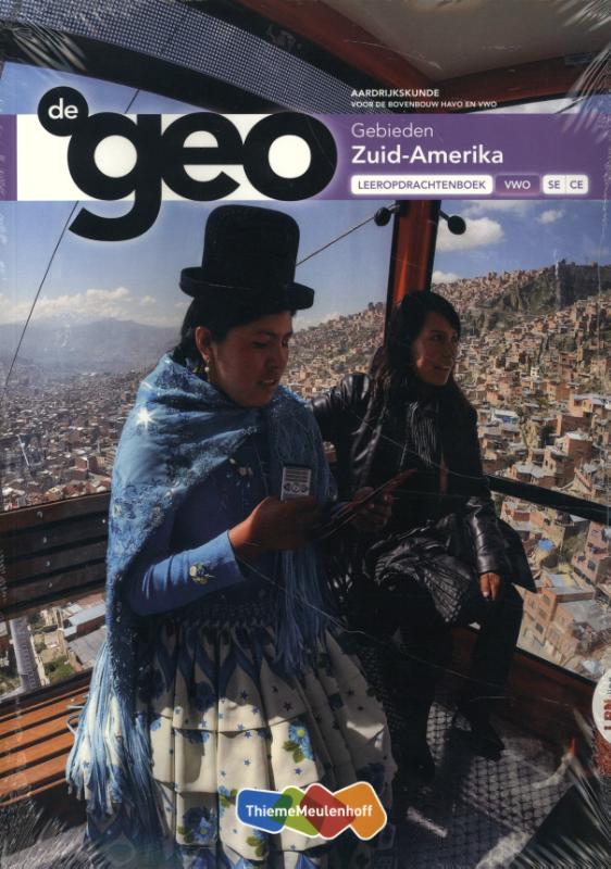 De Geo LRN-line online + boek 6 vwo Zuid-Amerika