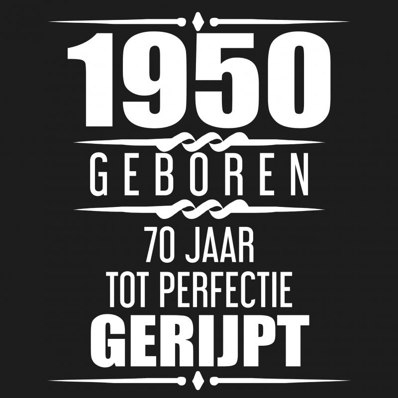 1952 Geboren 70 Jaar Tot Perfectie Gerijpt