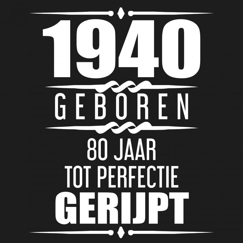 1942 Geboren 80 Jaar Tot Perfectie Gerijpt