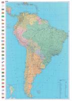 KuF Südamerika politisch 1 : 8 000 000 Poster