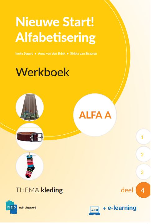 Nieuwe Start Alfabetisering Werkboek Alfa A Deel 4 + e-learning