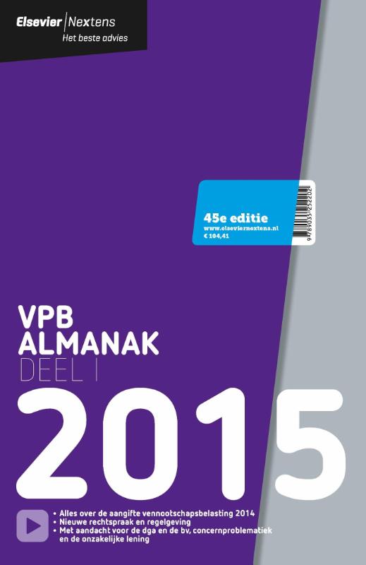 VPB almanak / 2015 deel 1