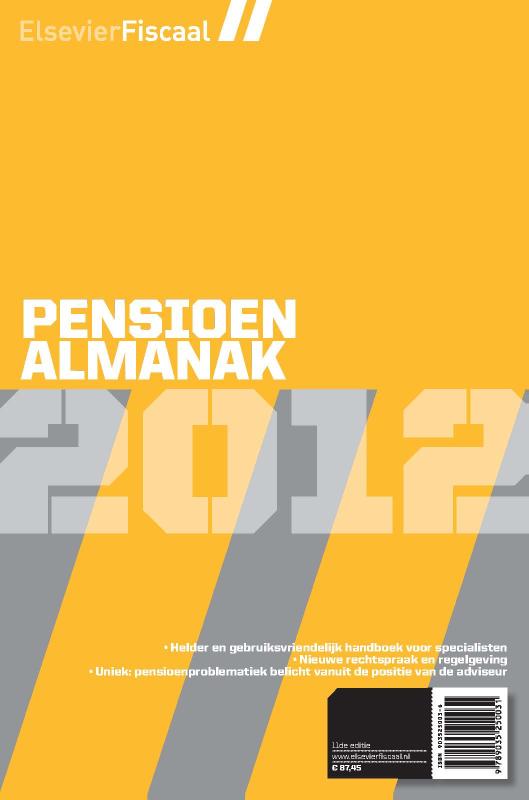Pensioen Almanak / 2012