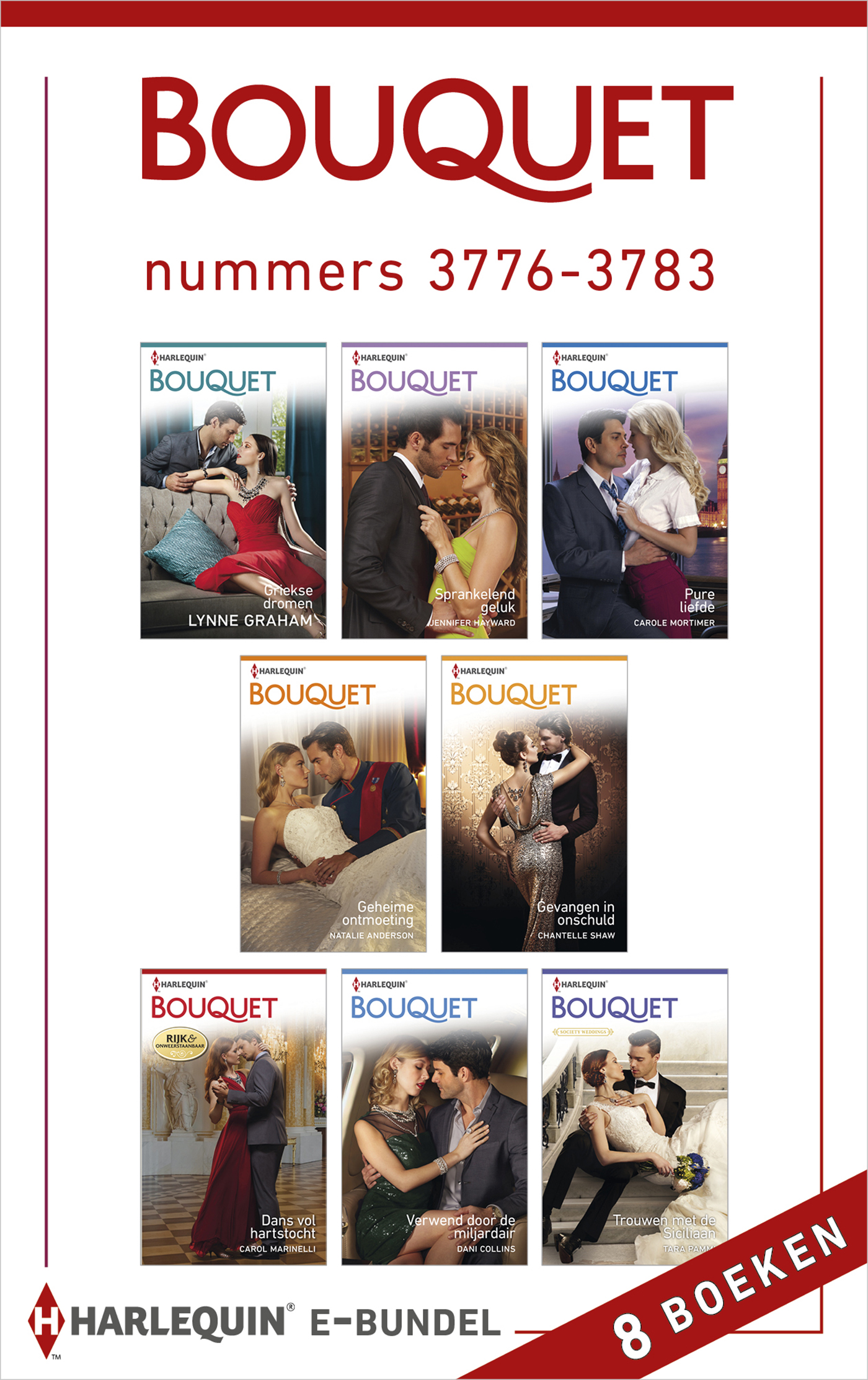 Bouquet e-bundel nummers 3776-3783 (8-in-1)